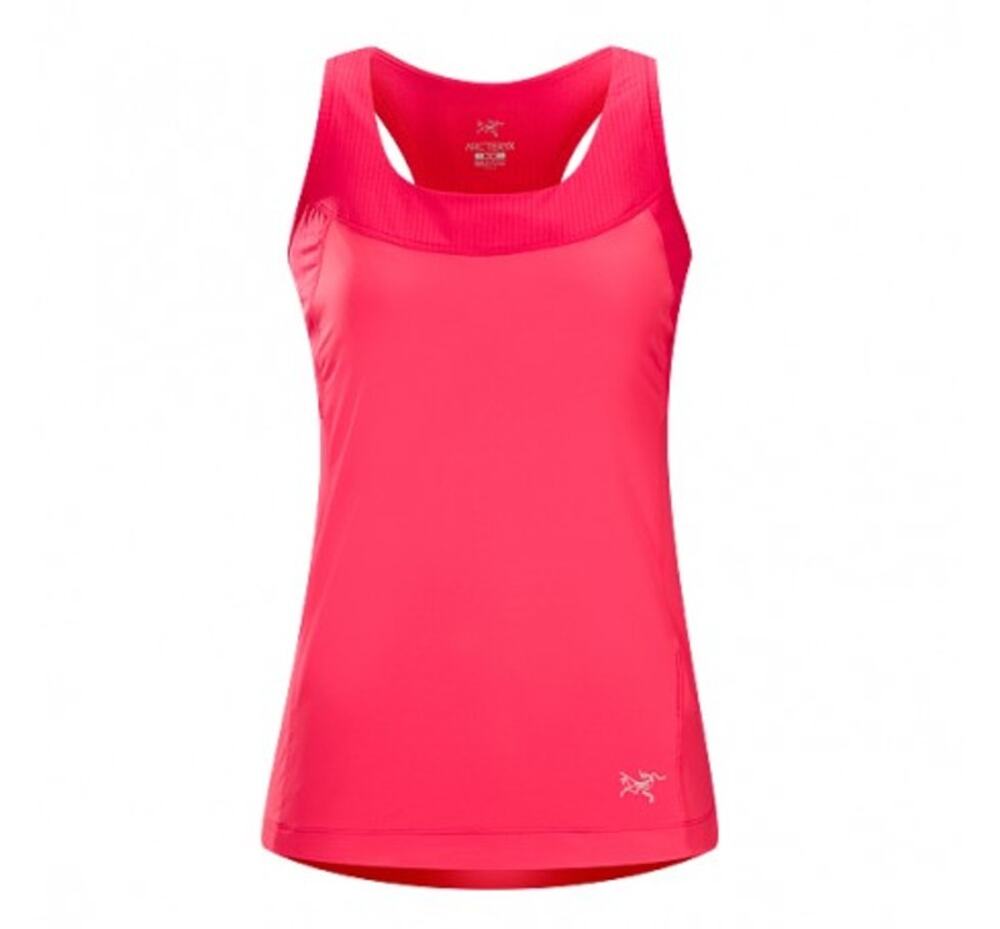 Arc'teryx Cita Tank Top Racerback Keyhole Back Unpaded Bra Pink Small